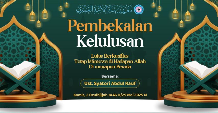 Pembekalan kelulusan 2025